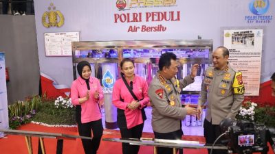 Kapolri Resmikan Pembangunan Sumur Bor dan Filtrasi Air Bersih Layak Minum Di Wilayah Kalimantan Barat