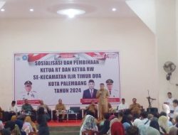 Pengarahan dan Pembinaan Bagi Ketua RT dan RW Se-Kecamatan Ilir Timur II Kota Palembang