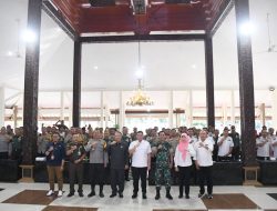 Forkopimda dan Forkopimcam Bondowoso Teguhkan Komitmen Jaga Keamanan Pilkada 2024