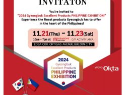 Gyeongbuk Excellent Products Philippines 2024 1-Day Business Matching with Korean Exhibitors | Nov. 21, 2024