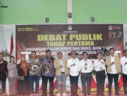 Debat Publik Tahap I Calon Bupati/Wakil Bupati Nias, Aman Dan Kondusif
