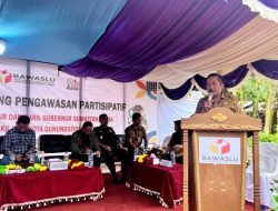 Asisten Bidang Pemerintahan, Wakili Pjs Walikota Gunungsitoli Menghadiri Launching Kampung Pengawasan Partisipatif