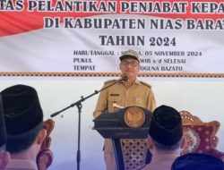 PLT Bupati Nias Barat: Ingatkan Seluruh Pj Kades Jangan Memihak ke Salah Satu Paslon