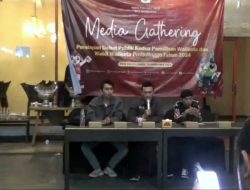 KPU Gelar Media Gathering Bersama Insan Pers Jelang Debat Publik Pilwali 2024