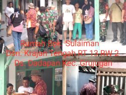 “Monitoring Program Rutilahu 2024: Tim Dinas Perkim Jatim Tinjau Perbaikan Rumah di Bondowoso”