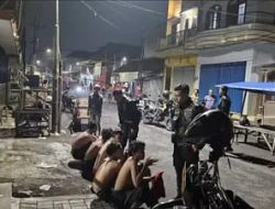 Tim Joyoboyo Polrestabes Amankan 12 Remaja Ala Gengster di Jalan Raya