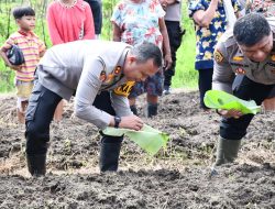 Polres Nias Laksanakan Launching gugus Tugas Polri Untuk Ketahanan Pangan