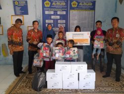 Sedekah Jumat Barokah, Rutan Kelas I Palembang untuk Panti Asuhan At-Taqwa dan Al-Fajar