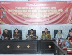 Bersihkan Alat Peraga Kampanye, KPU Kota Gunungsitoli Adakan Rakor