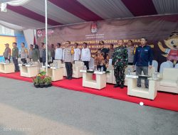 KODIM 0822 Bondowoso Hadiri Apel Kesiapan Distribusi Logistik Pilkada Serentak 2024 di Bondowoso