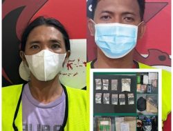Dua Pelaku diduga Pengedar Narkotika Jenis Sabu di Ringkus Polisi