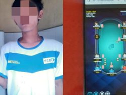 Reskrim Polsek Semampir Amankan seorang Penjaga Warkop Main Judi Online