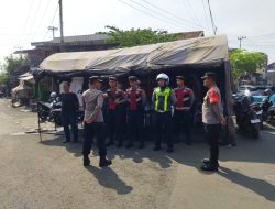 Polres Kp3 Bangun Posko Penjagaan Cegah Peredaran Narkoba di Jalan Kunti Surabaya