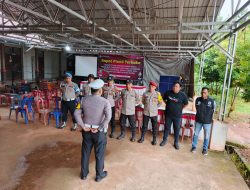 Pastikan Keamanan Kawal Ketat Rekapitulasi Pilkada di PPK Kecamatan Suak Tapeh