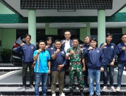 Letkol Inf Rinto Wijaya Terima Audensi PWI Lampung Barat