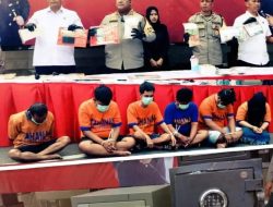 6 Bandar Narkotika Jenis Sabu di Jalan Kunti Berhasil Ditangkap Kp3 Tanjung perak, Dengan Total Berat Barang Bukti 1 Kg