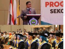 Pj Wako Lubuk Linggau Hadiri Sidang Senat Terbuka STIEBI Prana Putra