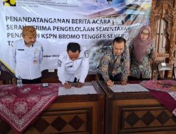 Berita Acara Serah Terima Ditandangani Bersama, Gerbang Wisata Rest Area Sukapura Segera Operasional