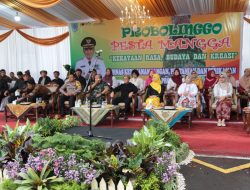 DKPPP Probolinggo Gelar Kirab Gunungan Mangga, “Bertanda Musim Panen Tiba”