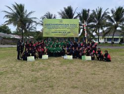 Persit KCK XLII Dim 0418/Palembang Meriahkan Hari Ibu ke-96 dengan Ajang Bola Voli