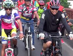 Ratusan Peserta Gowes Bareng Bersama Walikota Terpilih 2024-2029