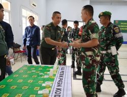 Cegah Penyalahgunaan Narkotika Kodim 0418/Palembang Gelar Penyuluhan dan Sosialisasi P4GN Semester II Tahun 2024