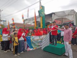 Memeriahkan Hari Amal Bhakti Ke-79, Kemenag Tanah Datar Gelar Jalan Sehat