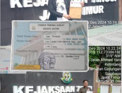 LSM Triga Nusantara Laporkan Dugaan Korupsi Mantan Kepala Desa Lombang Laok ke Kejati Jatim