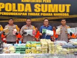 Polda sumatra Utara Ungkap Peredaran Narkoba, Kombes Pol Yemi Mandagi: Sebanyak 716.66 Ribu Orang Terselamatkan Akan Bahaya Narkoba