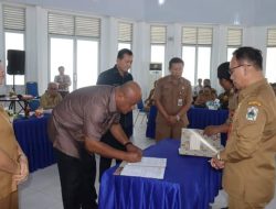 Pemkab Nias Utara Laksanakan Penandatanganan Perjanjian Kinerja/Pakta Integritas Tahun 2025