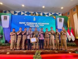 Camat Curahdami Raih Juara Harapan II dalam Sinergitas Kinerja Kecamatan Tingkat Provinsi Jawa Timur 2024