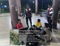 Pastikan Keamanan, Tim Samapta Polres Nias Laksanakan Patroli Objek Vital