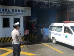 Pengawalan Jenazah Romo RP. Sigfrieds Antonis C.SsR Berjalan Lancar dan Tertib