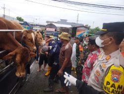 Polres Nganjuk Apresiasi Upaya Polsek Bagor dan Dinas Pertanian dalam Pencegahan PMK