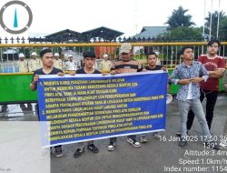 Mahasiswa Sambangi Kantor Dinas Lingkungan Hidup PMKS PT. Anugrah Tanjung Medan