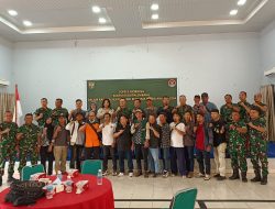 Coffee Morning Kodim 0418/Palembang, Dalam Rangka Silahturahmi Bersama Mitra Awak Media