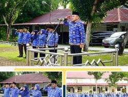 Kepala Balitbang Laksanakan Upacara Hari Kesadaran Nasional di Lingkungan Pemerintah Kabupaten Labuhanbatu