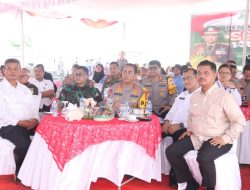 Kapolda Sumsel Menanam Jagung Secara Serentak Satu Juta Hektar di Seluruh Indonesia