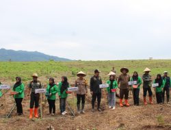 Polres Bondowoso Gelar Penanaman Jagung Serentak di 1 Juta Hektar