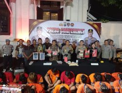 Jatanras Polrestabes Surabaya Amankan 19 Tersangka Curanmor