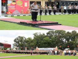Laksanakan Apel Polres Labuhan Batu, Kesiapan Pengamanan Malam Tahun Baru Imlek 2576