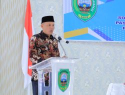 Bupati Pasaman Hadiri Forum Komunikasi Rancangan Awal Rencana Kerja Pemerintah Daerah
