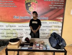 Polsek Bilah Hilir Berhasil Meringkus Pelaku Pembobol Rumah ,Sikat 61 Juta