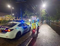 Gelar Patroli Rutin Antisipasi Balap Liar di Wilayah Hukum Polres Bondowoso