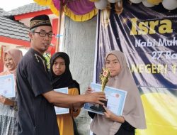 Peringati Isra’ Mi’raj SDN 174 Palembang Gelar Tausiyah dan Perlombaan