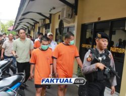 Polres Madiun Kota Ringkus Dua Pelaku Curat Brankas