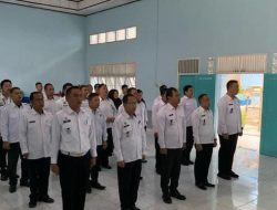 Kalapas Sungai Liat Beserta Jajaran Ikuti Apel Pagi Bersama Secara Virtual