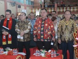 Wali Kota dan Wakil Gunungsitoli Terpilih Hadiri Syukuran Tahun Baru Organisasi Masyarakat Gomo