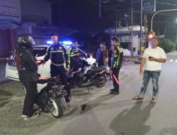 Antisipasi Balap Liar, Sat Lantas Polresta Banyumas Amanakan 7 Motor Knalpot Bronk