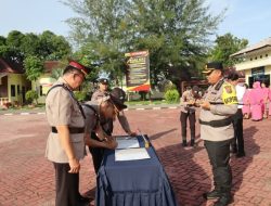 Serahterima Jabatan Wakapolres Dipimpin Langsung oleh Kapolres Nias Selatan